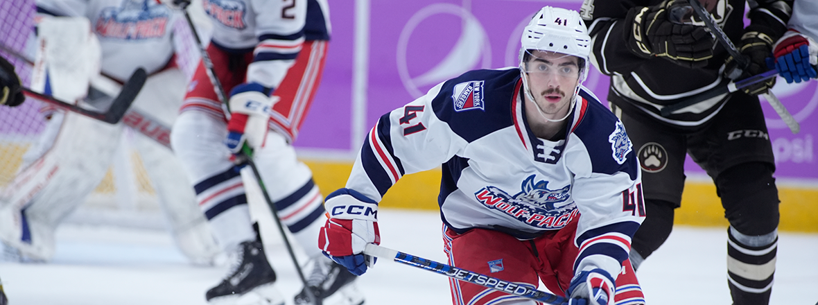 PRE-GAME REPORT: WOLF PACK EYE WEEKEND SPLIT IN REMATCH WITH BEARS