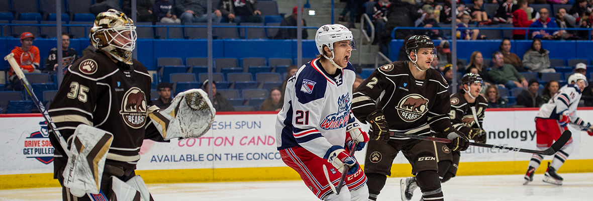 DYLAN GARAND MAKES CAREER-HIGH 38 SAVES, BUT WOLF PACK FALL 1-0 IN SHOOTOUT TO BEARS
