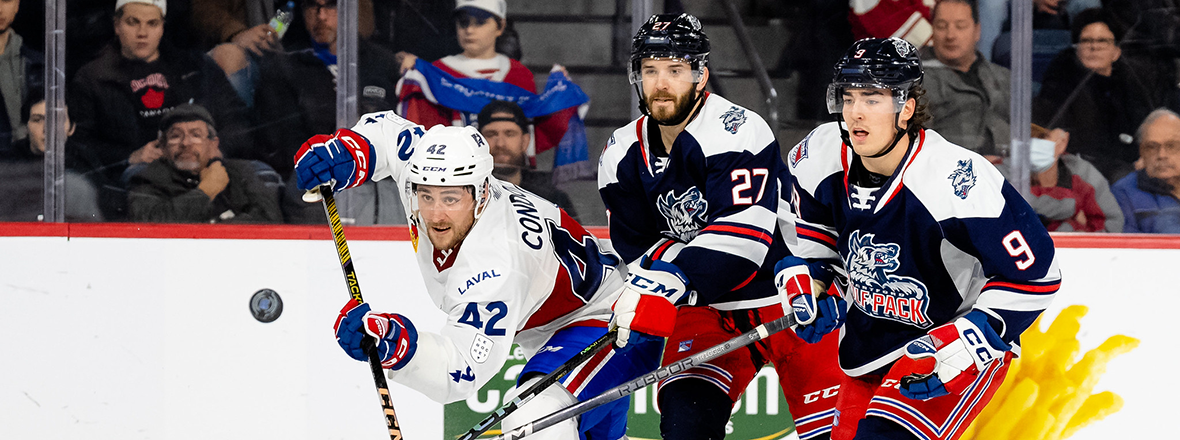 PRE-GAME REPORT: WOLF PACK LOOK TO SWEEP WEEKEND SET FROM ROCKET