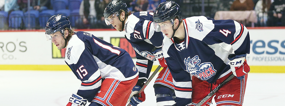WOLF PACK FALL 3-2 IN SHOOTOUT TO COMETS IN ROAD TRIP OPENER