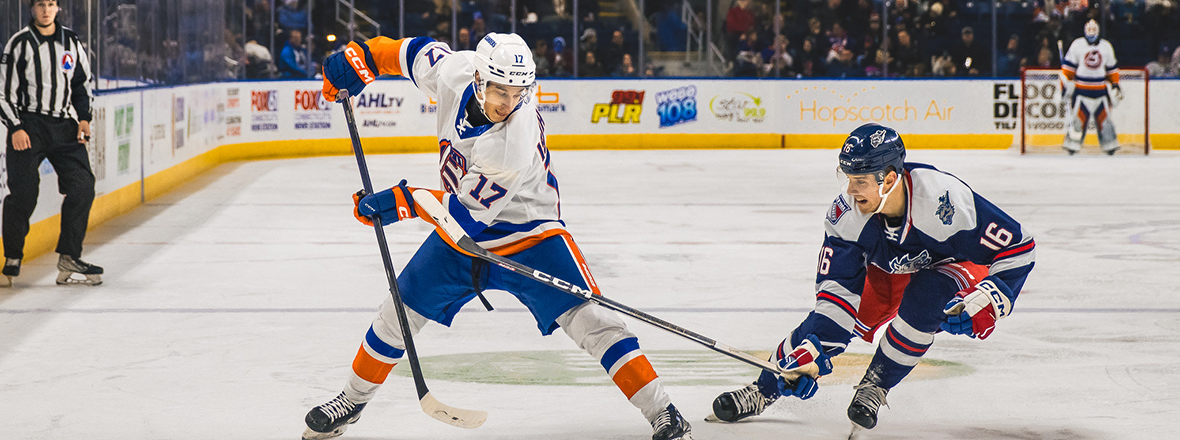 DYLAN GARAND MAKES 34 SAVES AS WOLF PACK BLANK ISLANDERS 3-0