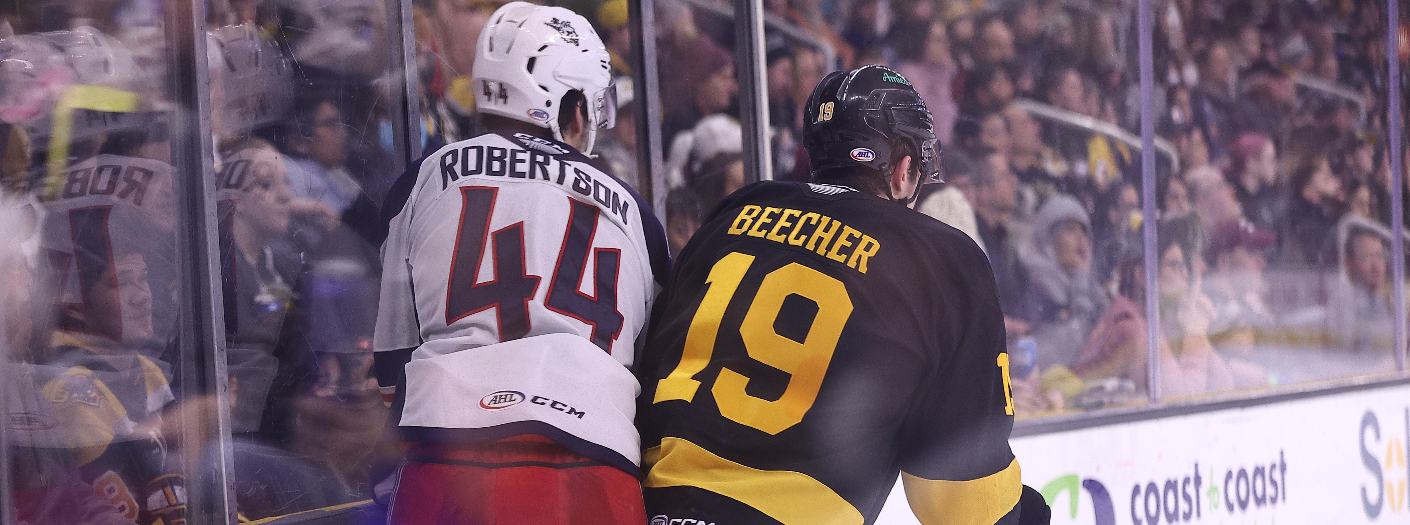 WOLF PACK EARN POINT WITH LATE GOAL, BUT FALL TO BRUINS 3-2 IN OVERTIME