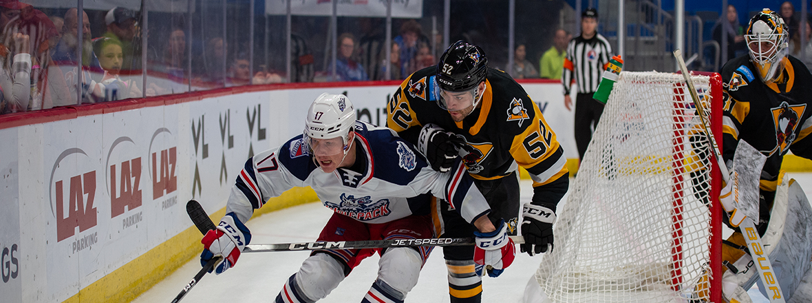 PRE-GAME REPORT: WOLF PACK BATTLE PENGUINS IN CRUCIAL ATLANTIC DIVISION TILT