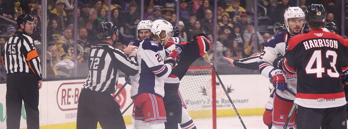 WOLF PACK BLANKED 3-0 BY BRUINS