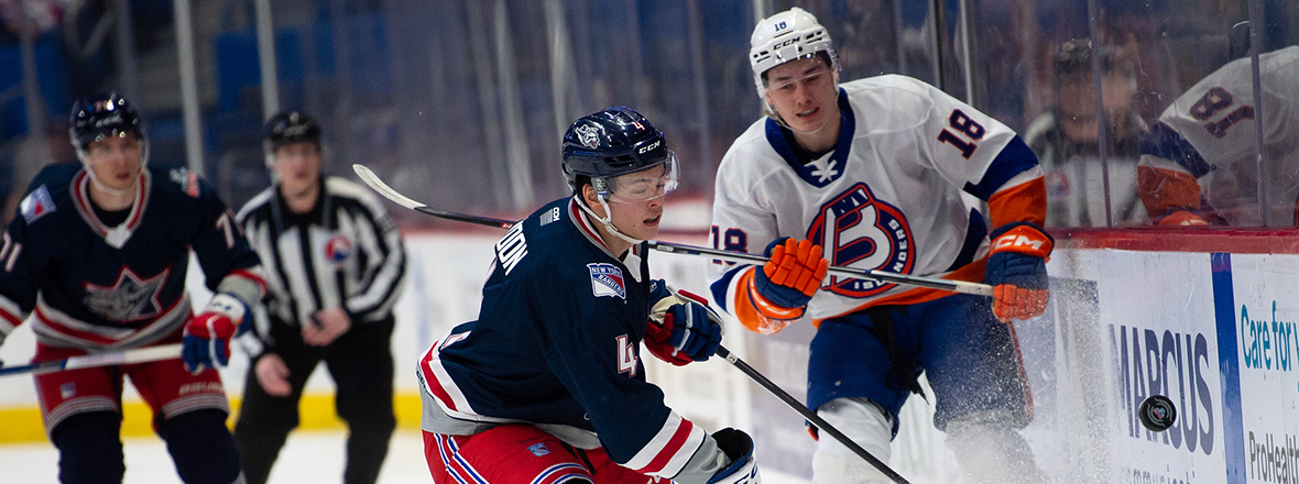 BRENNAN OTHMANN NETS 14TH GOAL OF THE SEASON AS WOLF PACK KNOCK OFF ISLANDERS 2-1