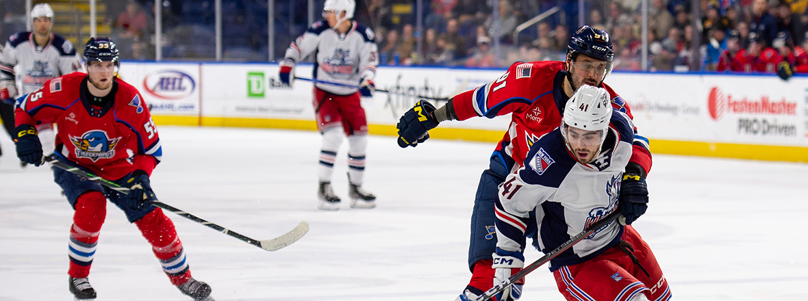 PAJUNIEMI SCORES HAT TRICK AS WOLF PACK BLOW AWAY THUNDERBIRDS 5-1