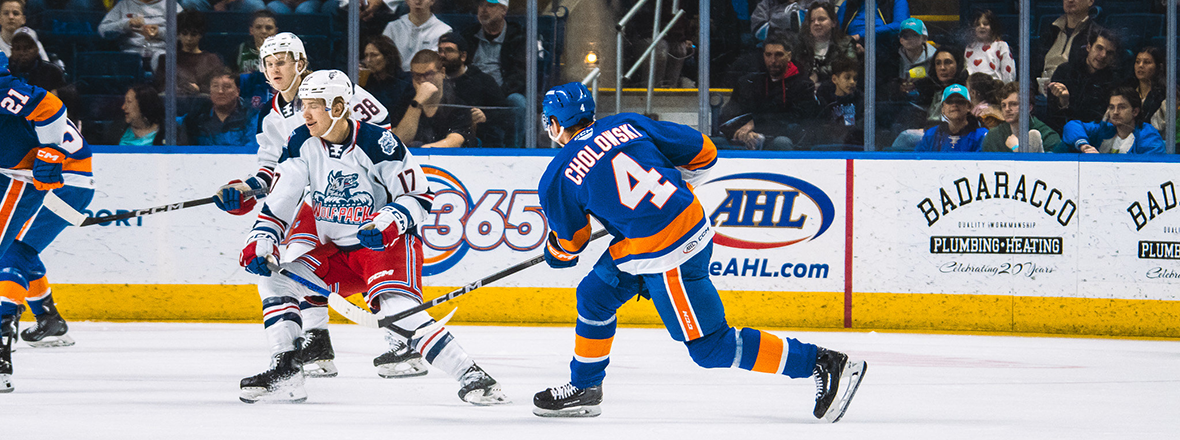 WOLF PACK STRIKE TWICE IN THIRD PERIOD TO BANK POINT, BUT FALL 3-2 TO ISLANDERS IN THE SHOOTOUT