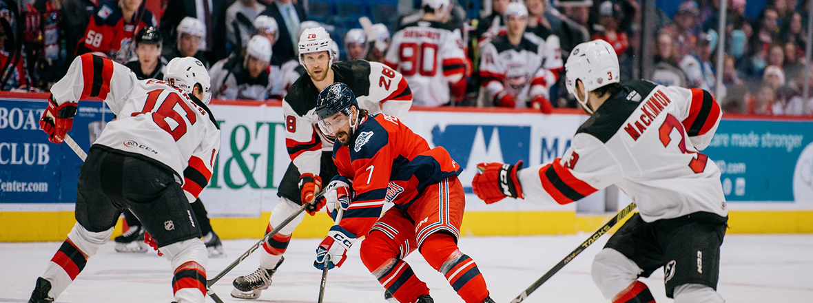 BRETT BERARD SCORES 23RD GOAL OF THE SEASON, BUT PACK FALL 4-2 TO COMETS