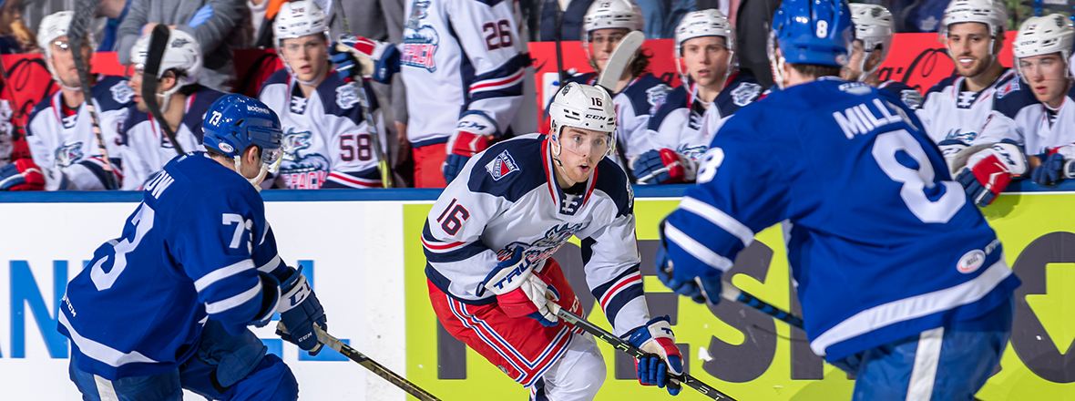 WOLF PACK EARN POINT WITH LATE GOAL, BUT FALL 3-2 TO MARLIES IN OVERTIME THRILLER
