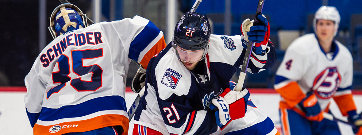 SIX DIFFERENT PLAYERS SCORE AS WOLF PACK COMPLETE 7-5 COMEBACK WIN OVER ISLANDERS