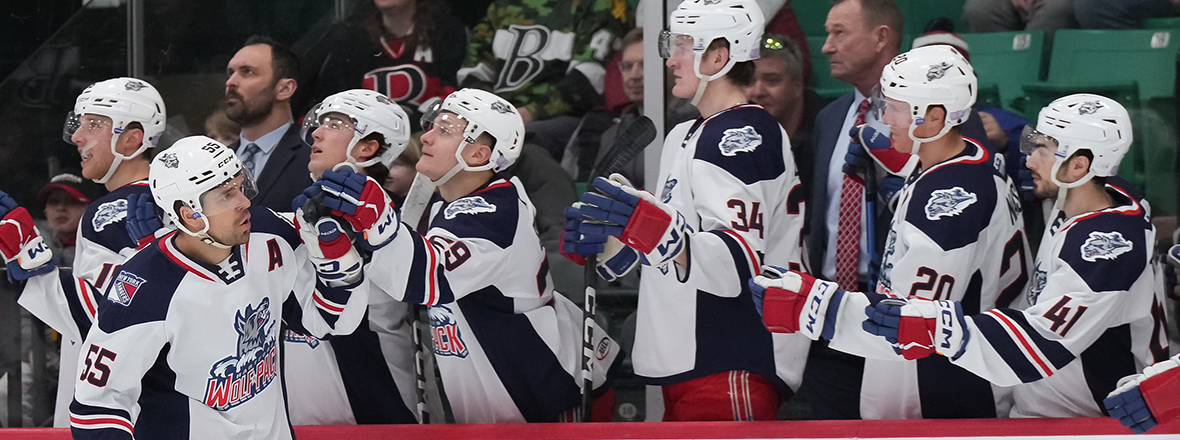 OLOF LINDBOM COLLECTS FIRST CAREER VICTORY AS WOLF PACK BEAT SENATORS 3-1