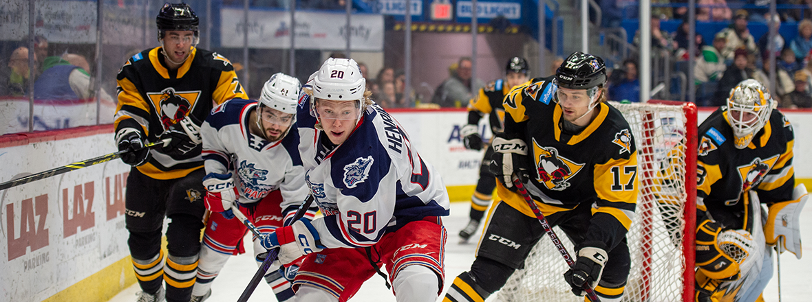 PRE-GAME REPORT: WOLF PACK WRAP UP FINAL THREE-IN-THREE SET WITH DATE VS. PENGUINS