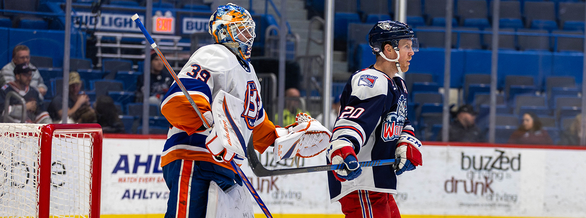 WOLF PACK DROP 4-1 DECISION TO ISLANDERS IN HOMESTAND FINALE