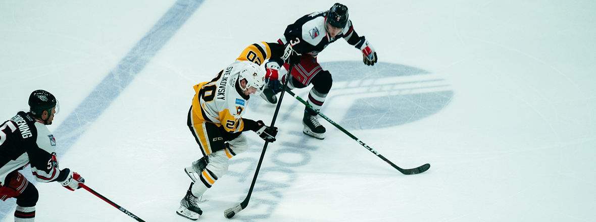 WOLF PACK EXTEND WIN STREAK TO EIGHT AS DOMINGUE BLANKS PENGUINS IN 4-0 VICTORY