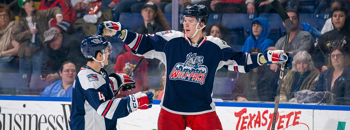 WOLF PACK BATTLE BACK FOUR TIMES, EVENTUALLY KNOCKING OFF THUNDERBIRDS 6-4